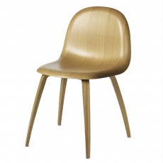 GUBI 3D Dining Chair Wood Base