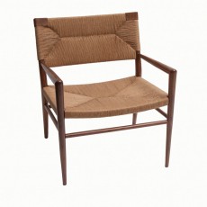 Woven Rush Lounge Chair