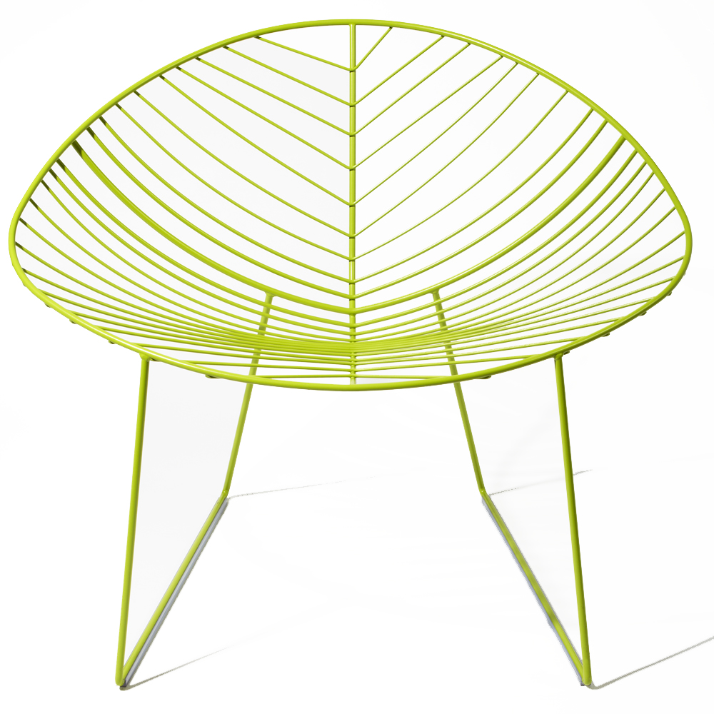 green Leaf Lounger designed by Lievore, Altherr, Molina for Arper