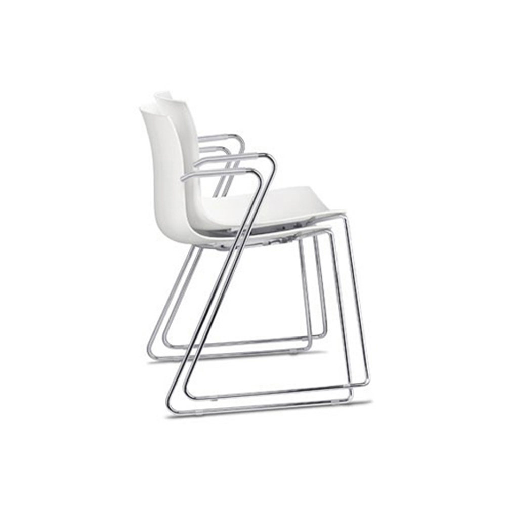 Catifa 53 Sled Base Chair Arper Lievore Altherr Molina