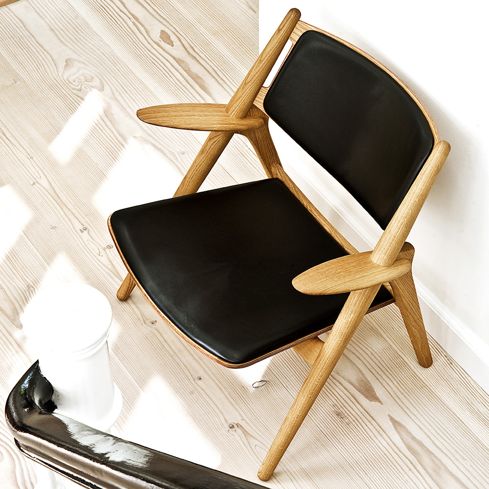 CH28 Lounge Chair designed by Hans J. Wegner for Carl Hansen & Son