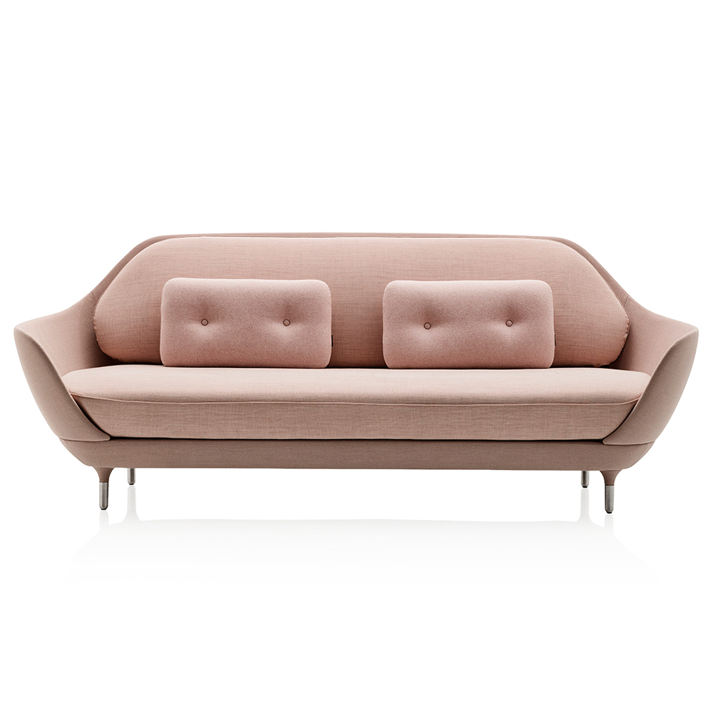 Favn pink sofa Jaime Hayon Fritz Hansen grey