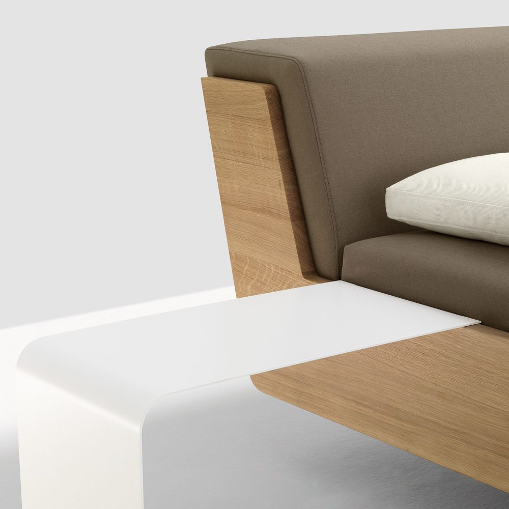 Fusion bed designed by Formstelle for Zeitraum