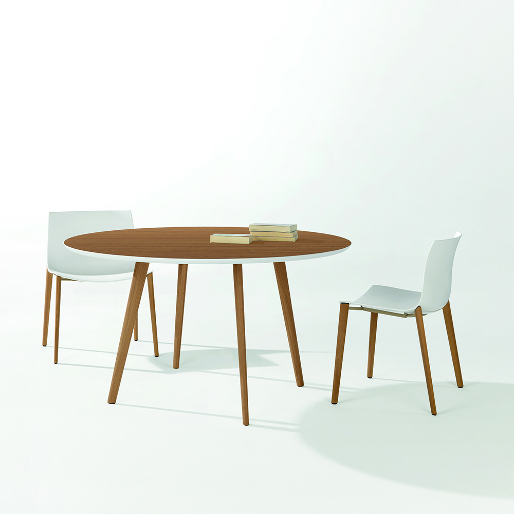 Gher Table collection designed by Lievore, Altherr, Molina for Arper
