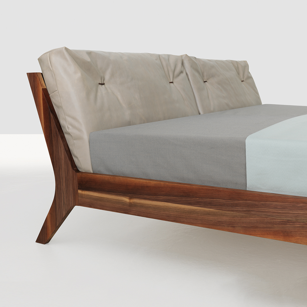 Grand Mellow bed Formstelle Zeitraum wooden bed