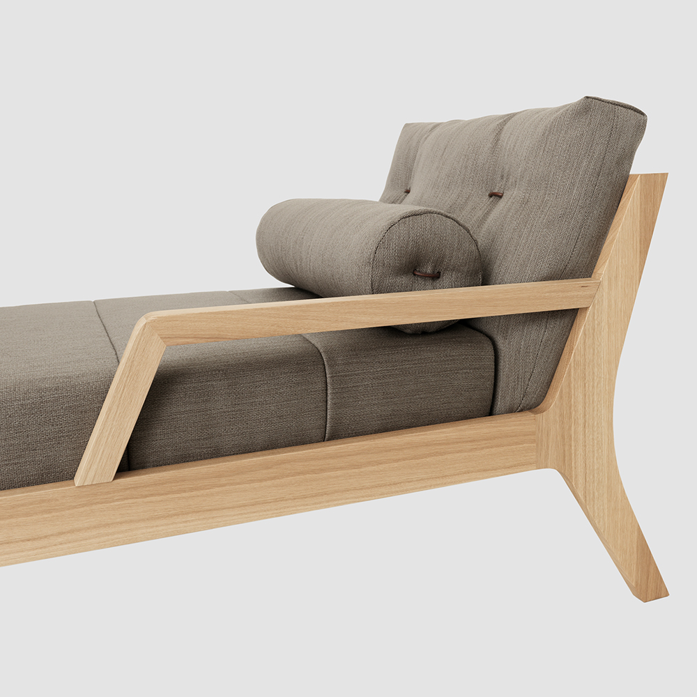 Mellow Daybed designed by Formstelle for Zeitraum