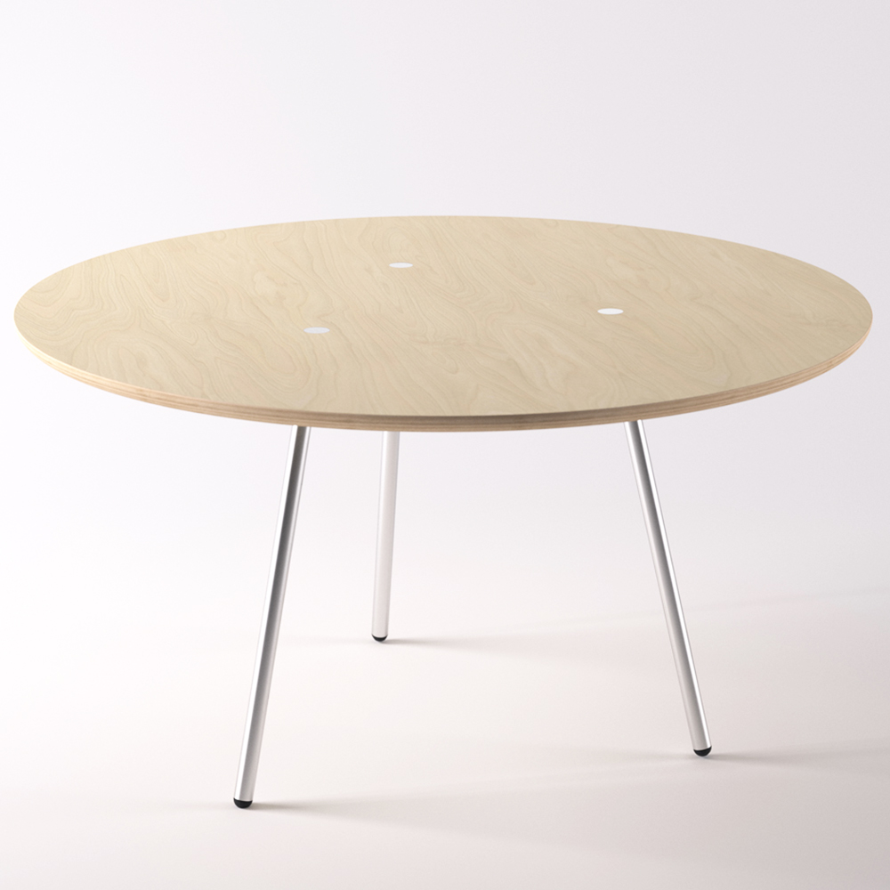 More Table designed by Angelo Mangiarotti, manufactured by AgapeCasa.