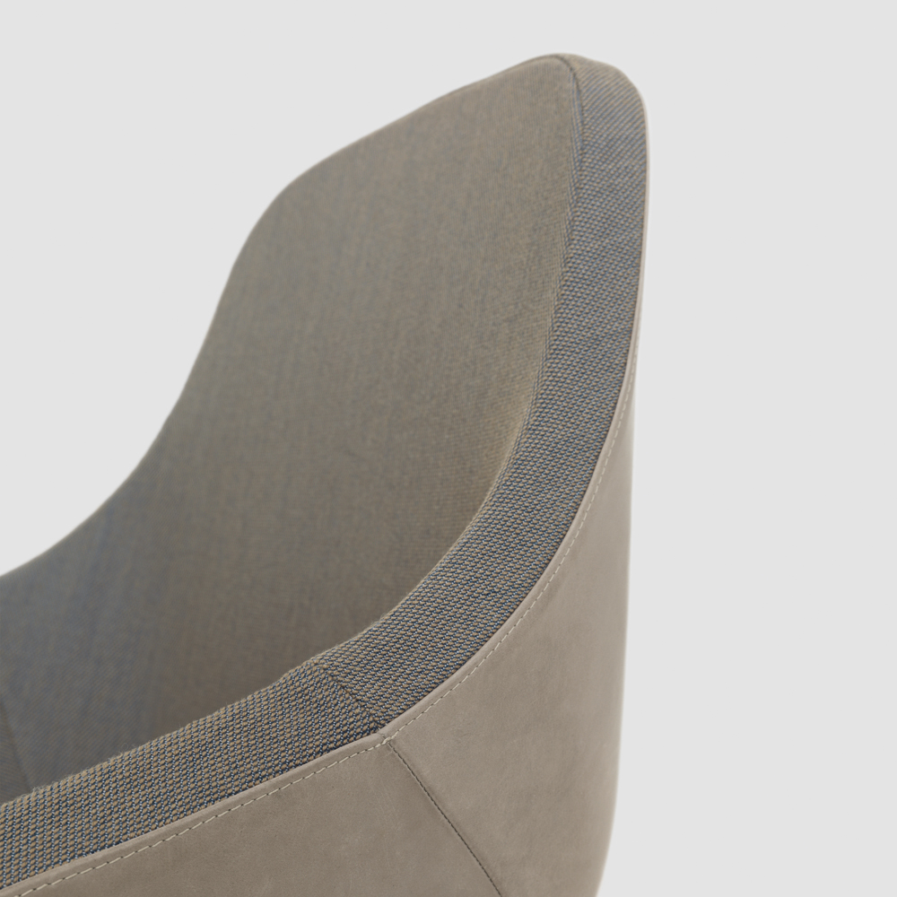 Morph Lounge Formstelle Zeitraum upholstered armchair modern grey 