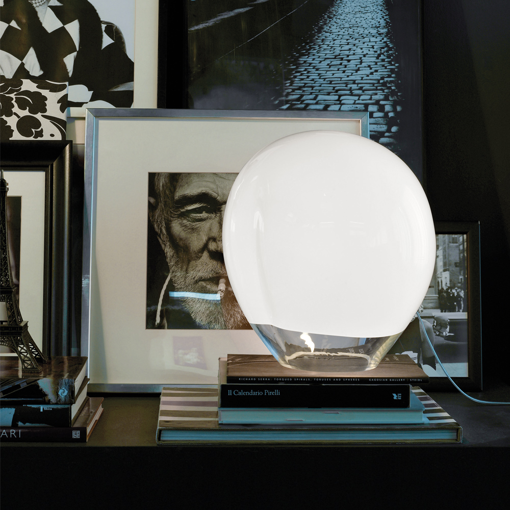 Nessa table lamp Vistosi glass italian design lighting shop suite ny