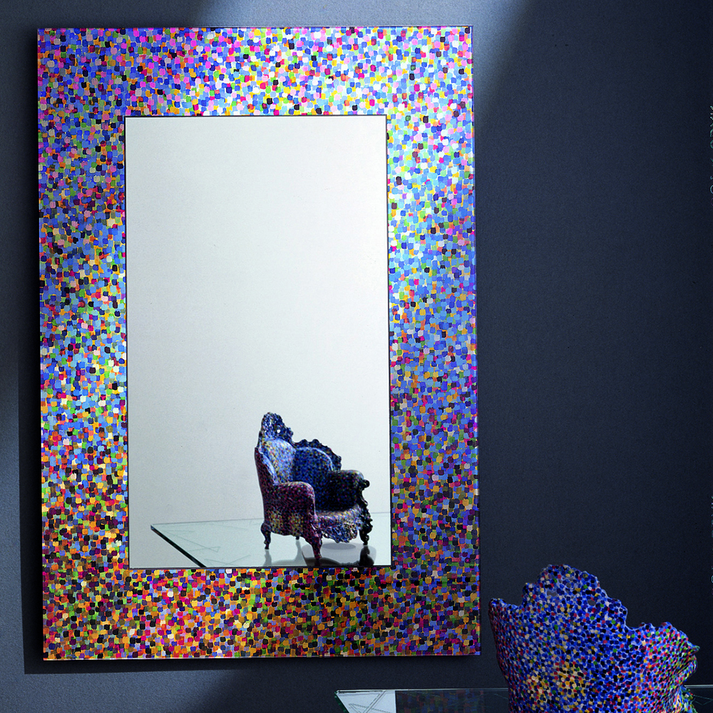 Specchio di Proust mirror designed by Allessandro Mendini for Glas Italia