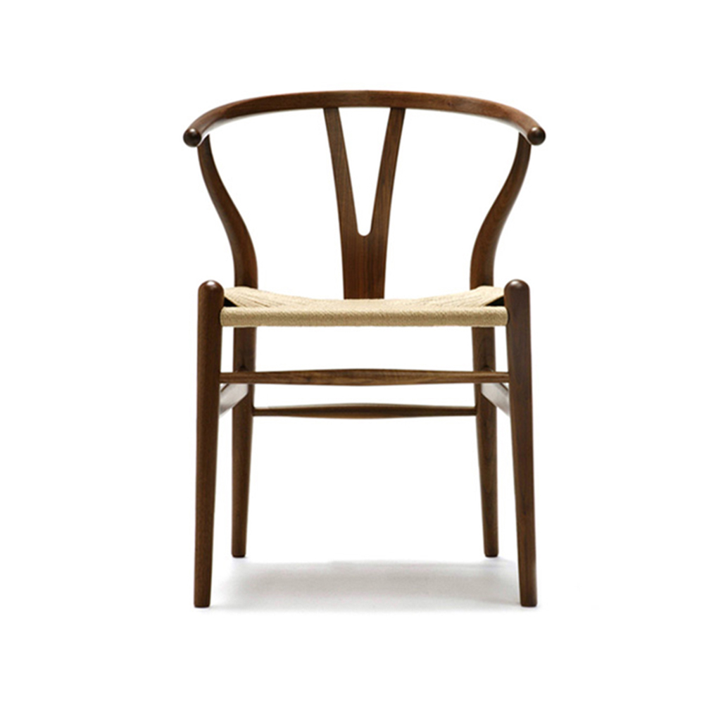 CH24 Wishbone Chair in Walnut designed by Hans J. Wegner for Carl Hansen and Son
