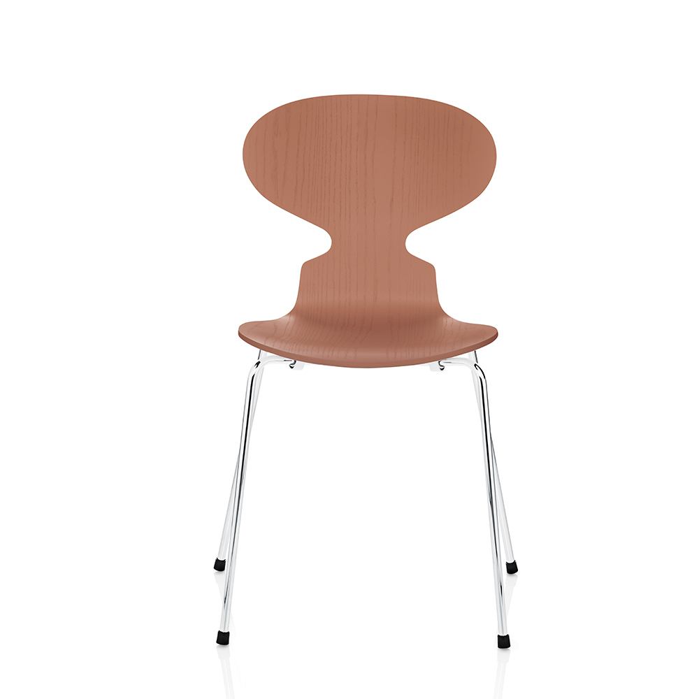 Ant chair designed by Arne Jacobsen for Fritz Hansen colored ash