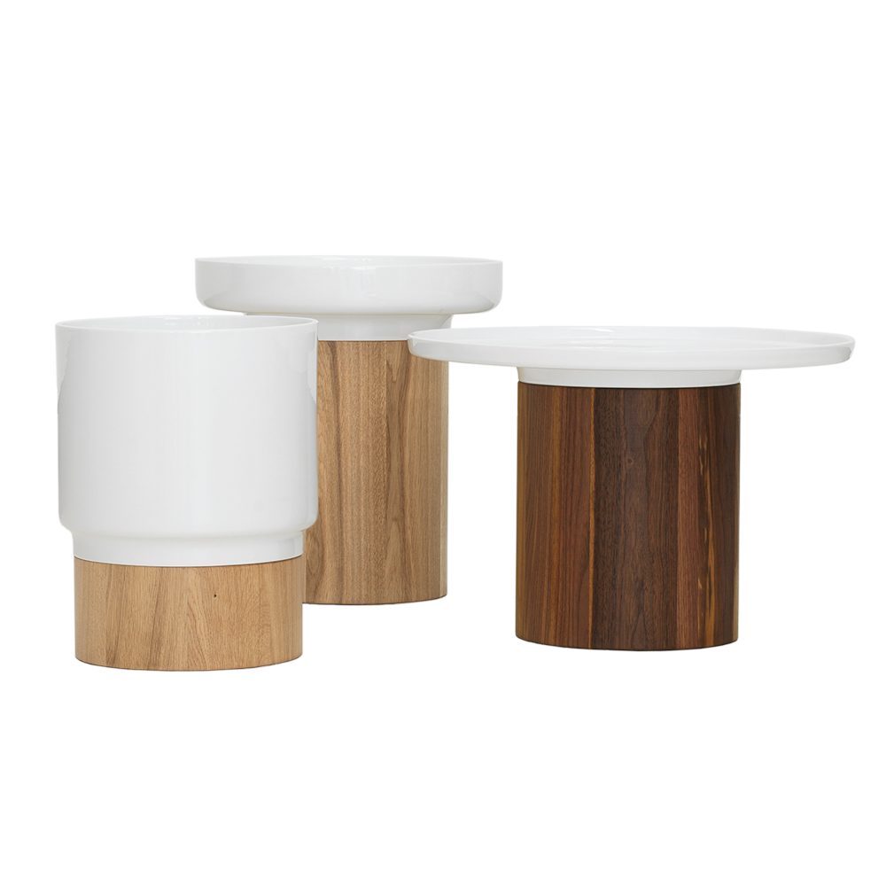 Apu occasional tables designed by Hannah Ehlers for Zietraum