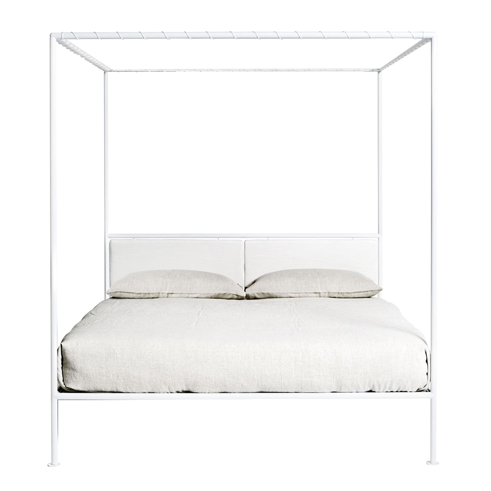 Asseman bed designed by Patrizia Cagliani for De Padova