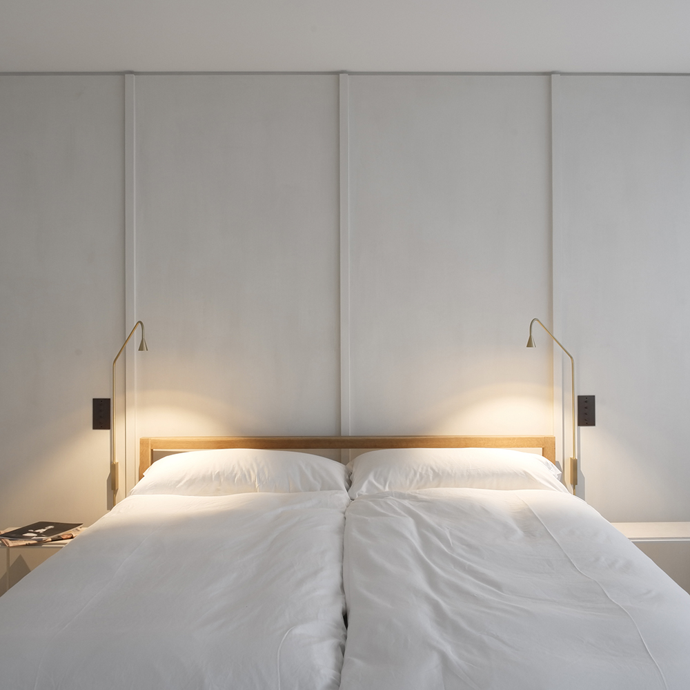 austere wall lamp hans verstuyft trizo21 modern eco-friendly bedroom wall lights