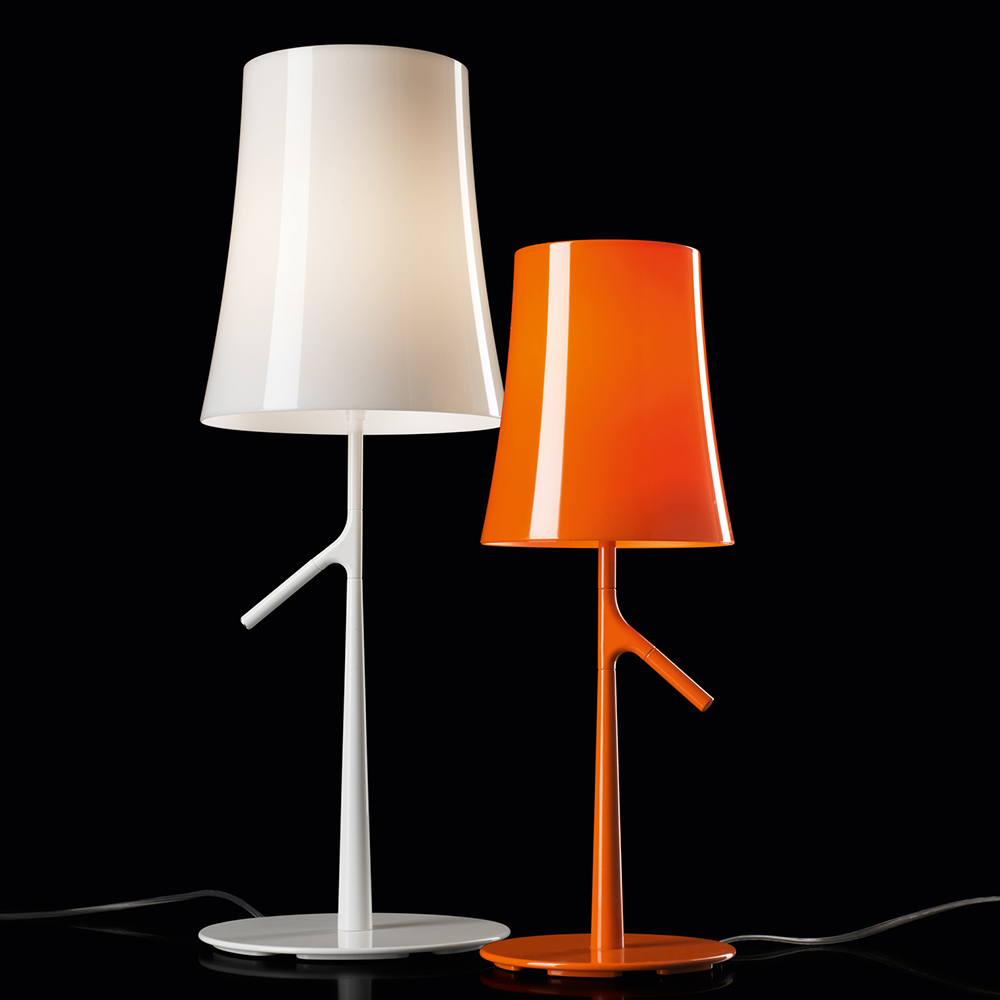 Birdie Table lamp foscarini ludovica robert palomba orange touch table light