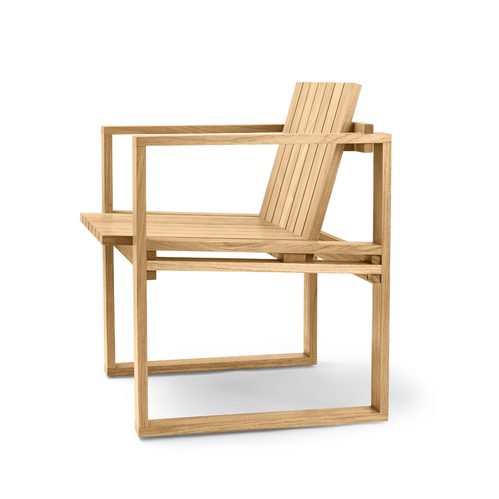 bk10 armchair bodil kjaer carl hansen indoor outdoor midcentury modern danish designer teak wood armchair