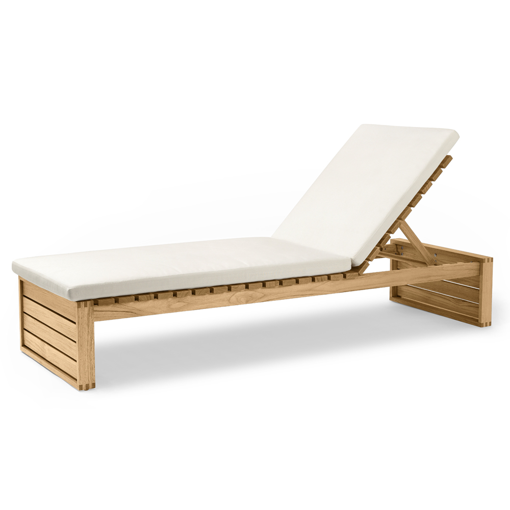bk14 bodil kjaer carl hansen wooden mid-century modern danish designer indoor outdoor daybed sunbed lounge furniture