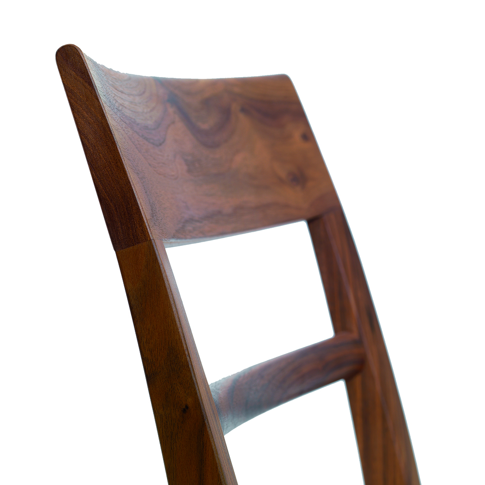 blue chair Birgit Gämmerler Iris Braun Rolf Huber zeitraum contemporary modern designer european solid wood wooden dining chair