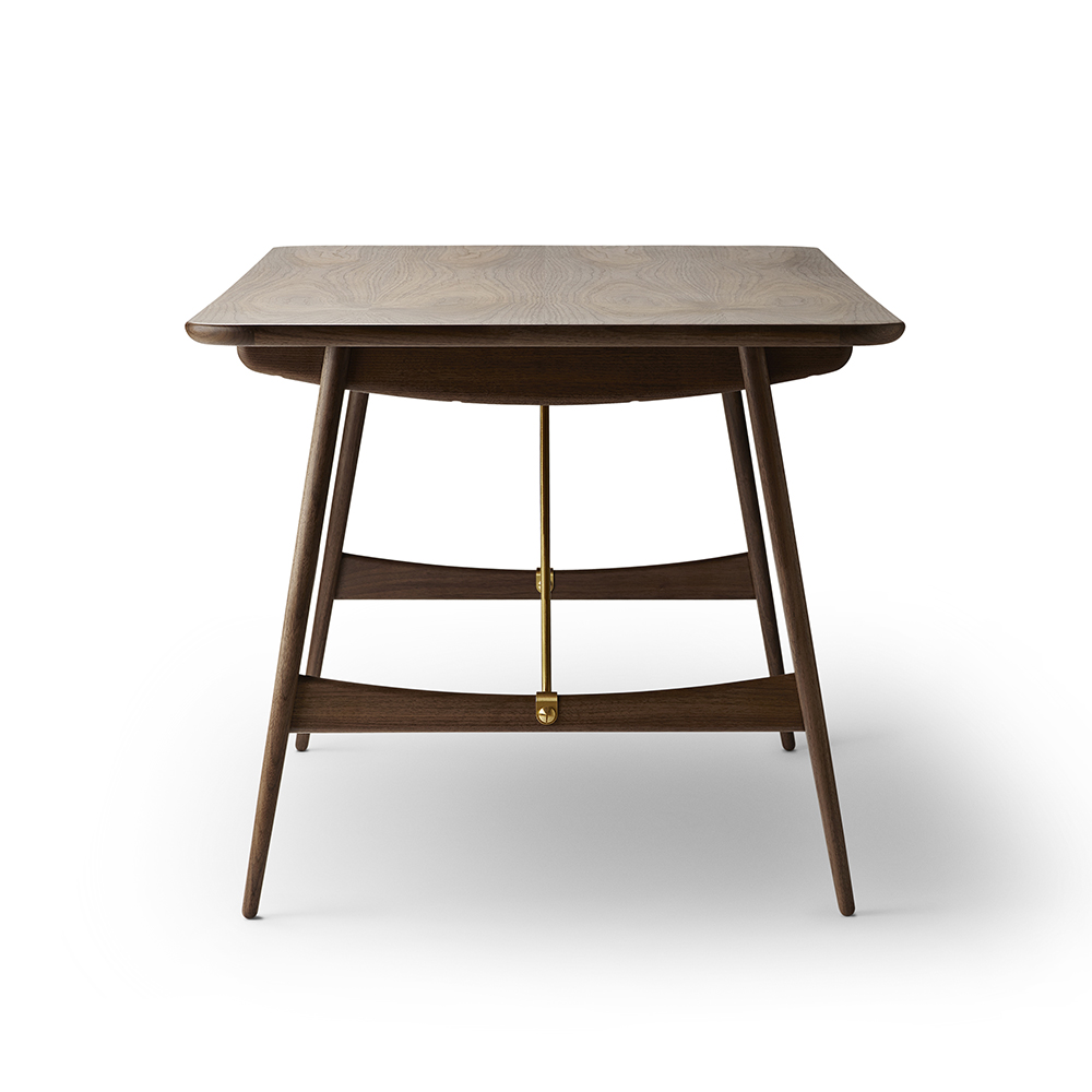bm1160 hunting table borge mogensen carl hansen midcentury modern designer wooden solid wood dining table