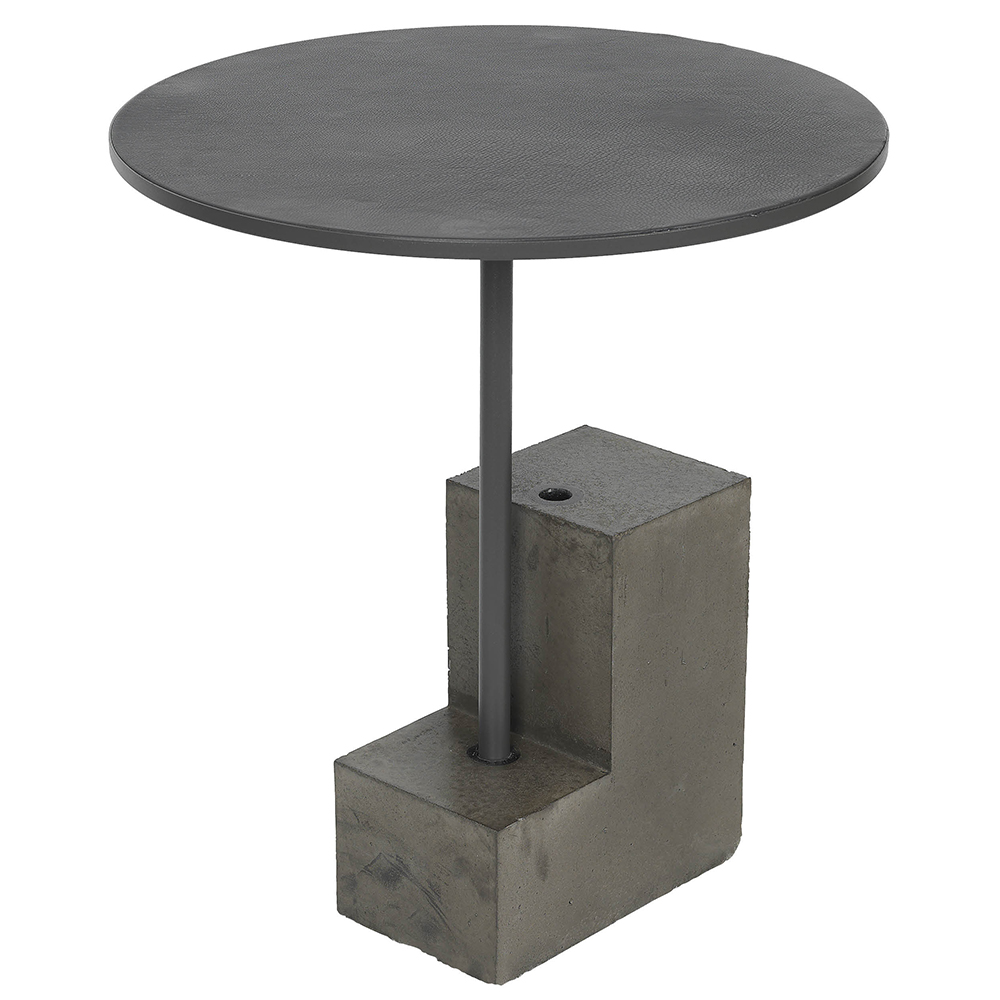cafe table afteroom kallemo modern geometric contemporary concrete stone coffee table