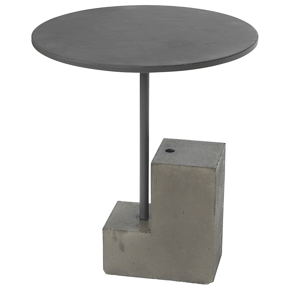 cafe table afteroom kallemo modern geometric contemporary concrete stone coffee table
