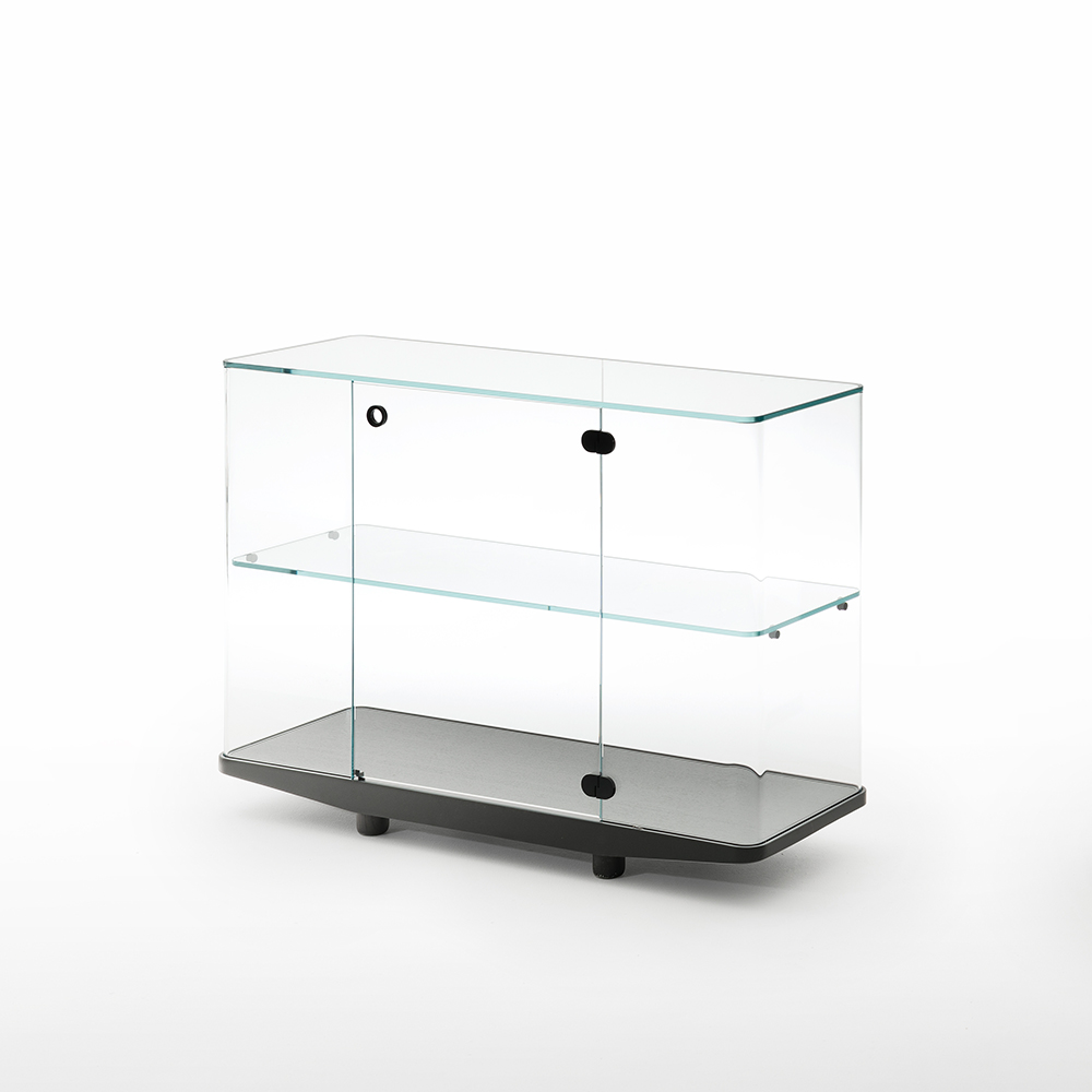 Collector Edward Barbered Jay Osgerby Glas Italia modern designer italian glass storage unit