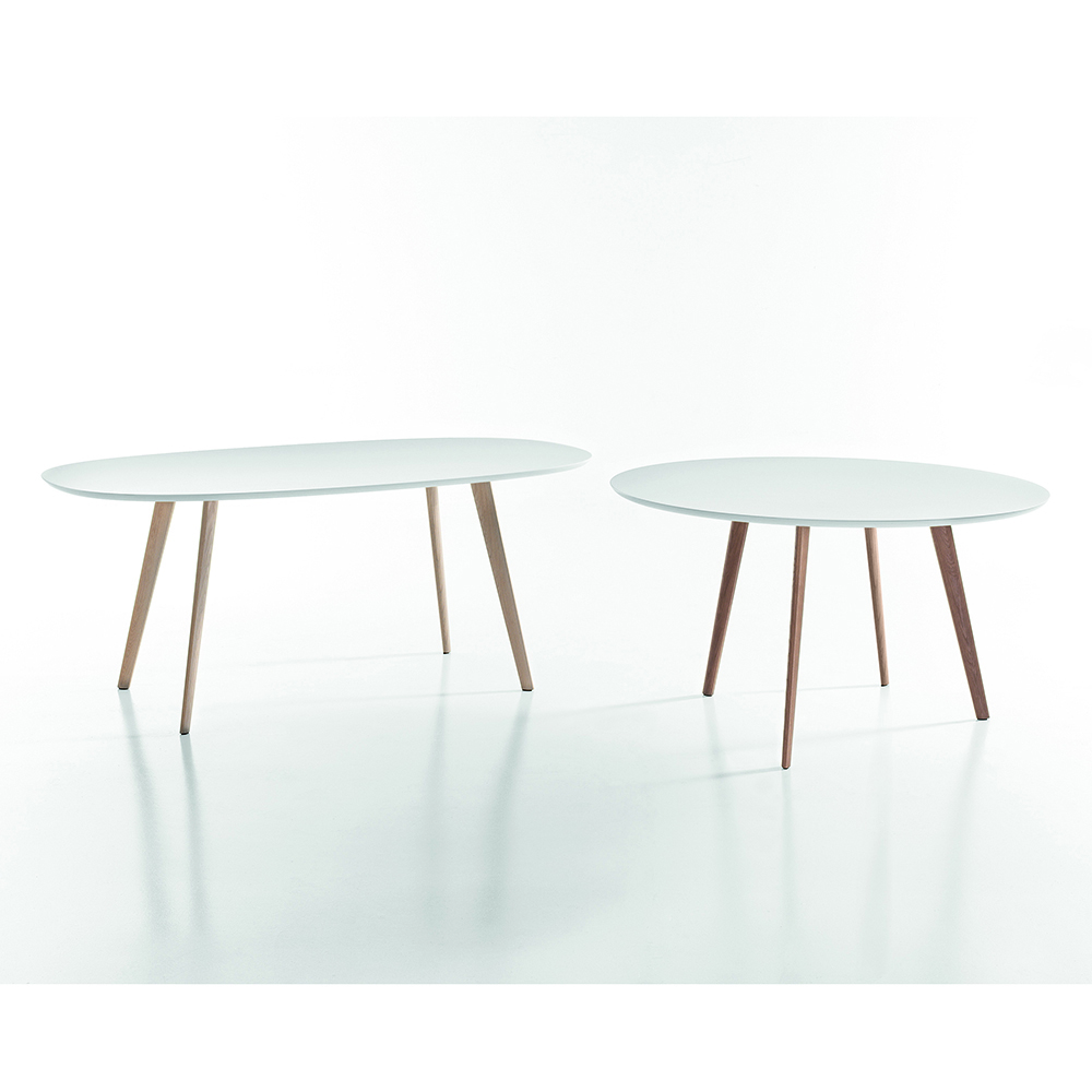 Gher Table collection designed by Lievore, Altherr, Molina for Arper