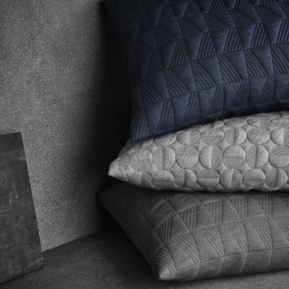 cushion arne jacobsen fritz hansen mid century modern designer grey gray neutral pillow cushion