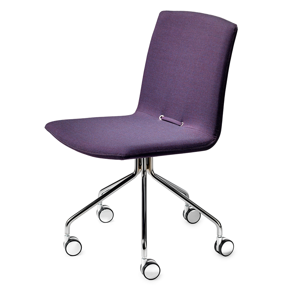 day task chair purple pierre sindre garsnas modern upholstered stackable office chair swivel