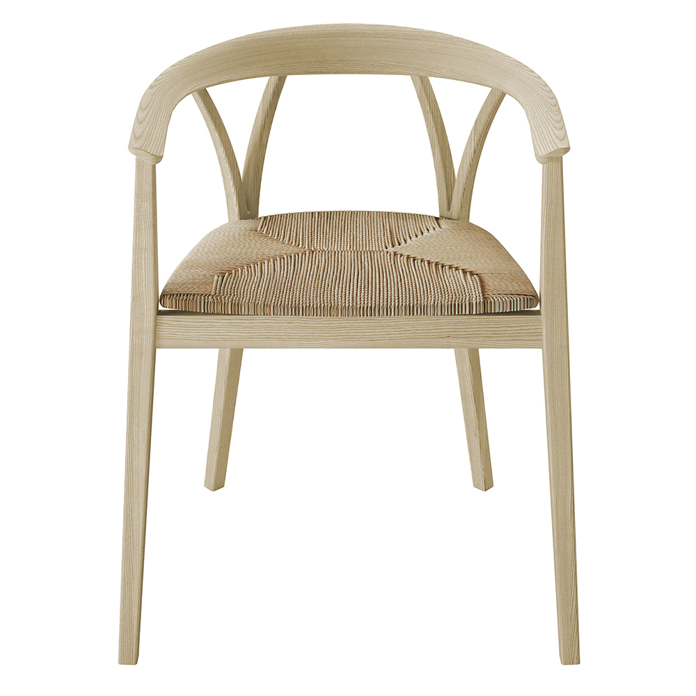 donzelletta chair piero lissoni depadova white modern upholstered wooden chair