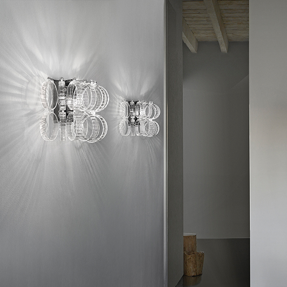 Ecos Wall light designed by Renato Toso, Noti Massari & Associates for Vistosi