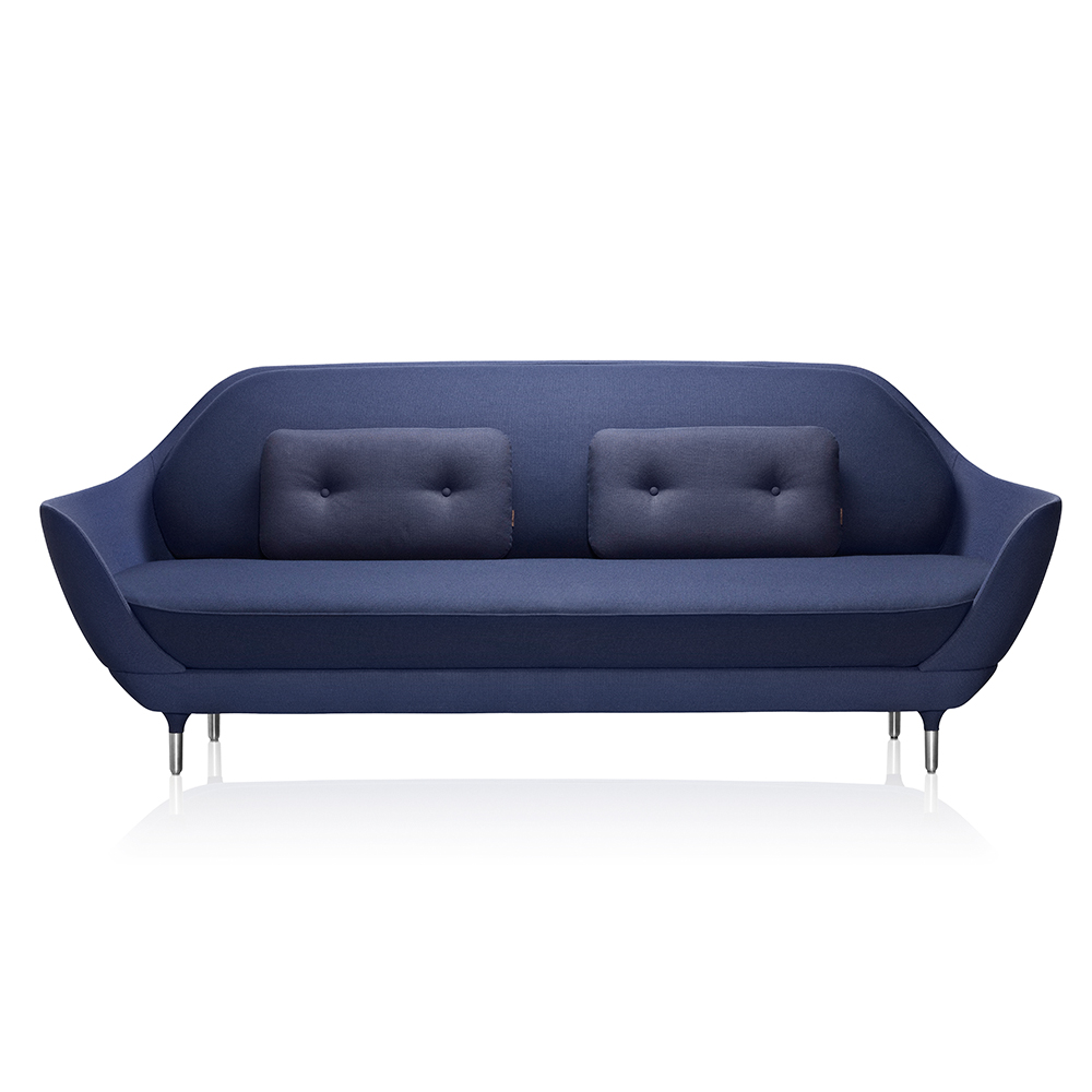 Favn blue sofa Jaime Hayon Fritz Hansen grey