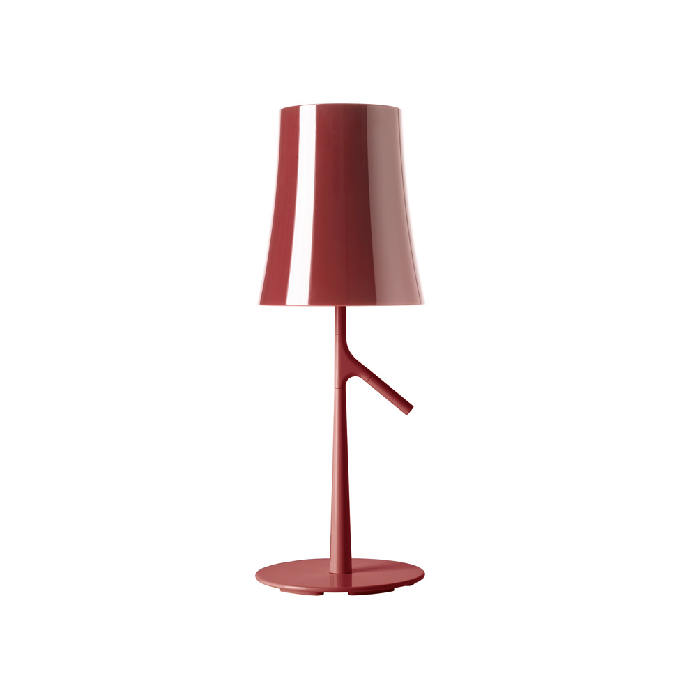 Birdie Table lamp foscarini ludovica roberto palomba modern maroon touch table light
