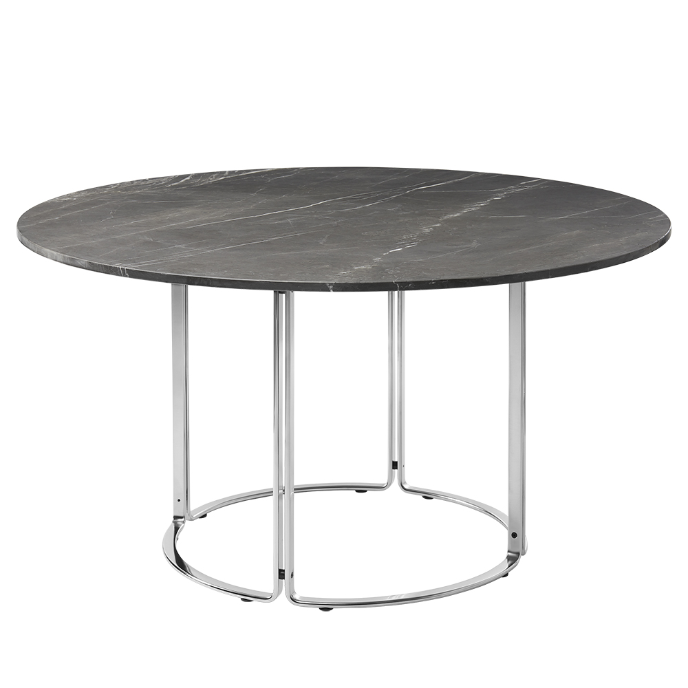 hb 120 contemporary modern danish designer glass marble round circular dining table