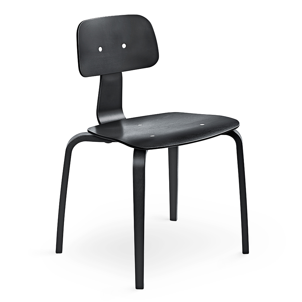 kevi 2070 task chair jorgen rasmussen englebrechts modern black wood office chair