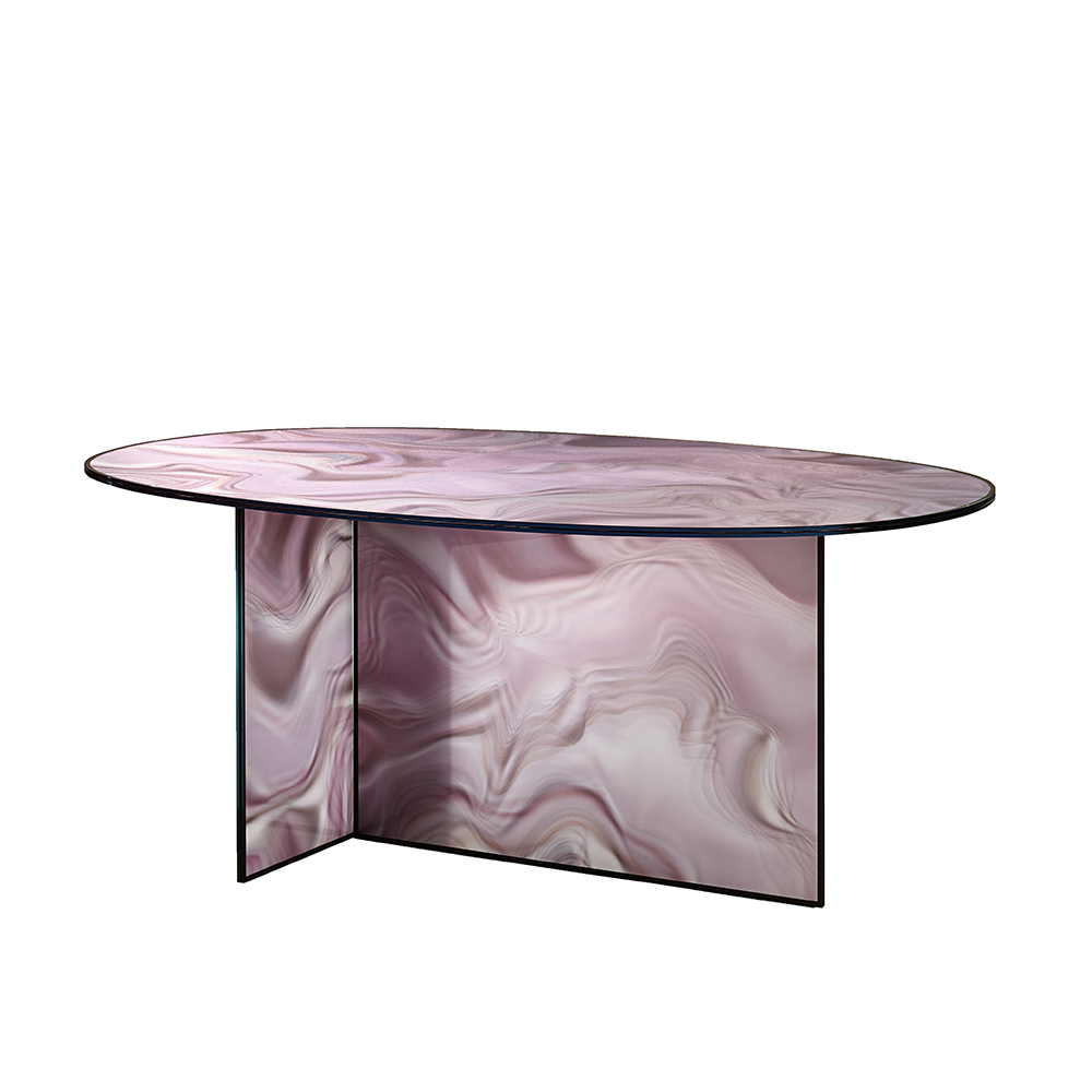 liquefy patricia urquiola glas italia modern colored glass tables