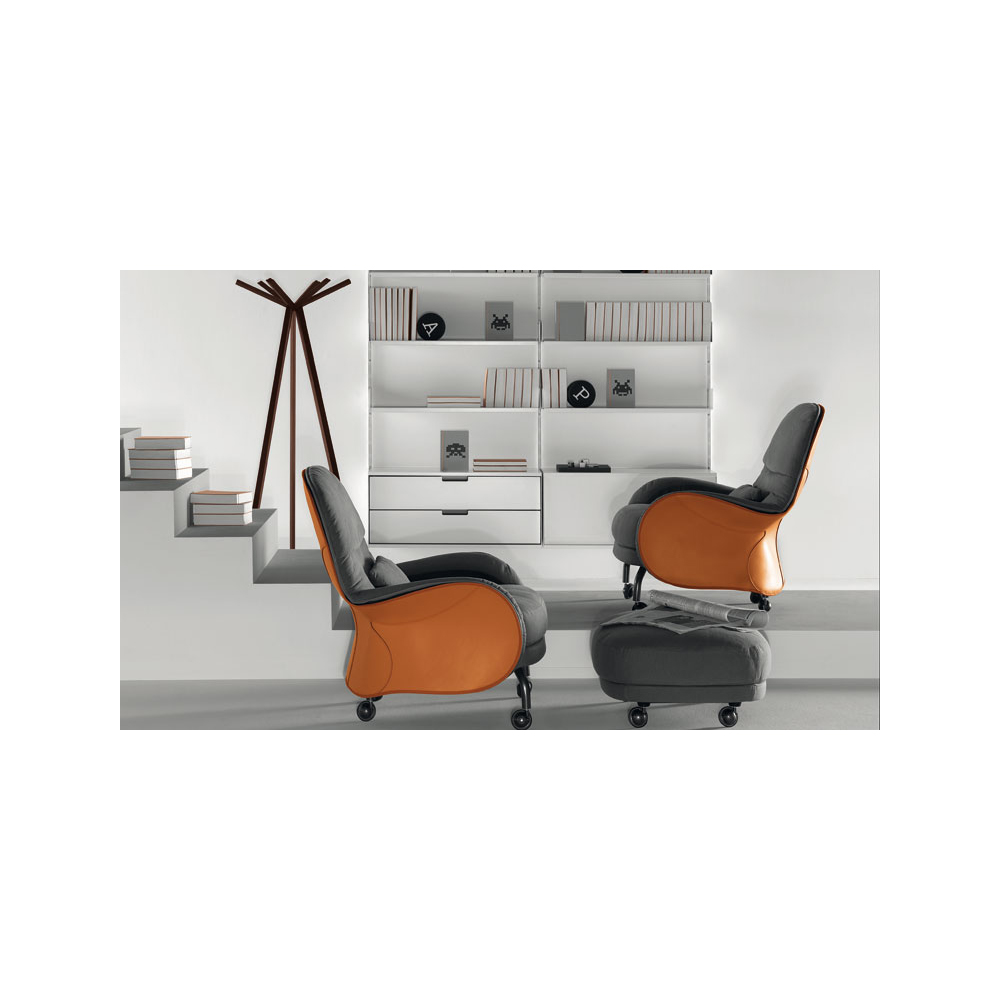 Louisiana arm chair designed by Vico Magistretti for De Padova.