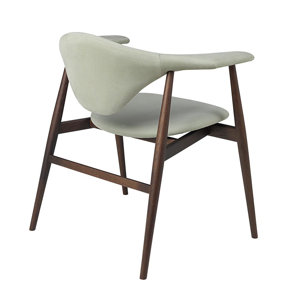 masculo dining chair gamfratesi gubi modern upholstered wooden dining chair