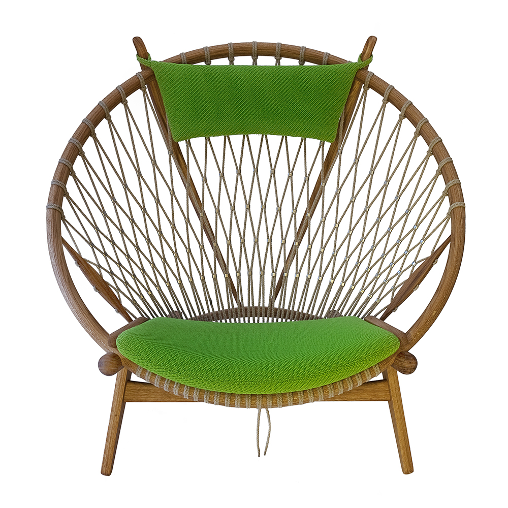 pp130 circular chair hans j wegner pp mobler contemporary danish designer easy chair