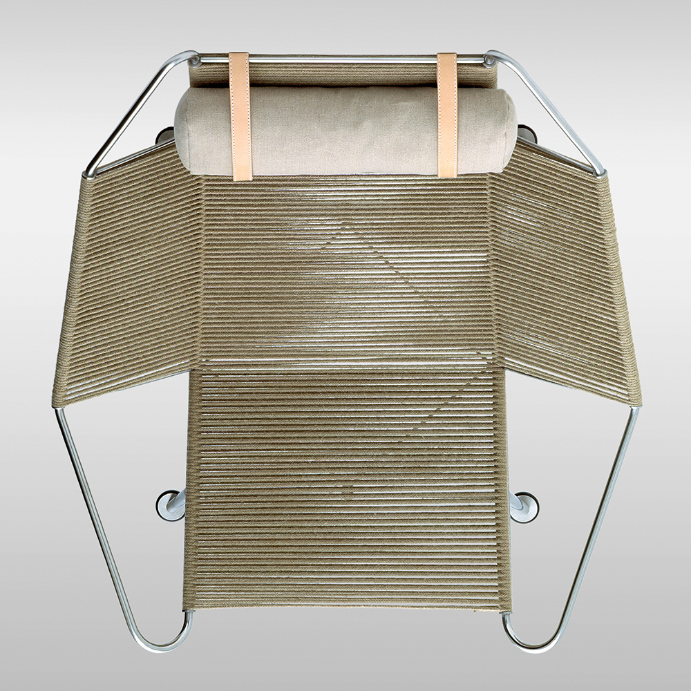 pp møbler pp225 hans j wegner danish designer lounge chair sheepskin cover stainless steel