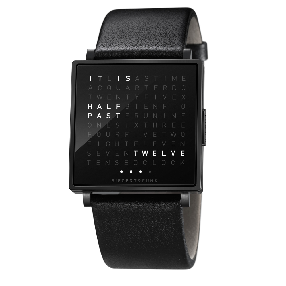 QLOCKTWO W Watch designed by Beigert & Funk