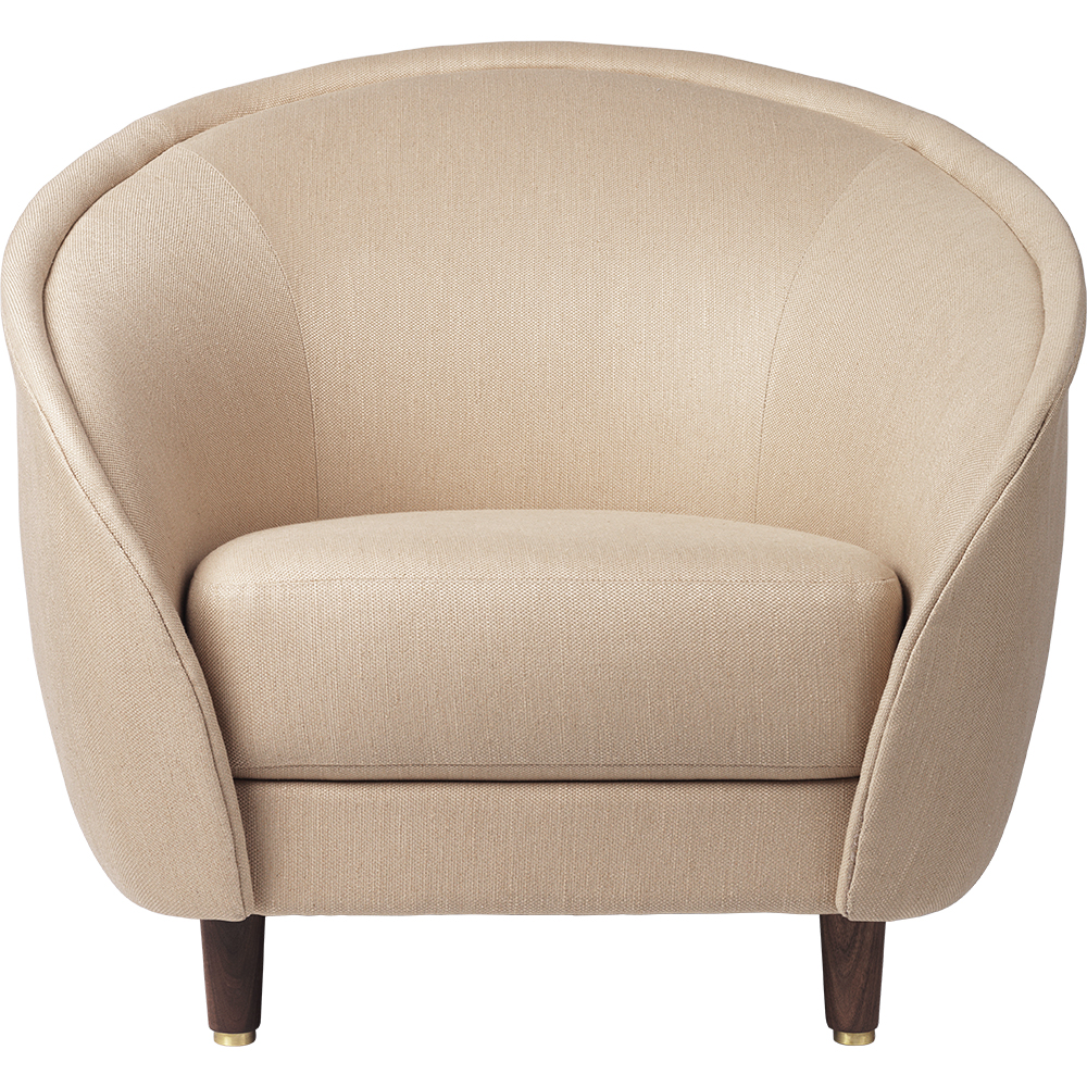 revers lounge chair gubi modern contemporary danish designer round fully upholstered lounge chair