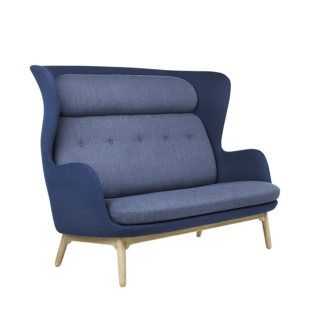 ro sofa jaime hayon fritz hansen grey modern designer danish upholstered two seater blue modern danish upholstered