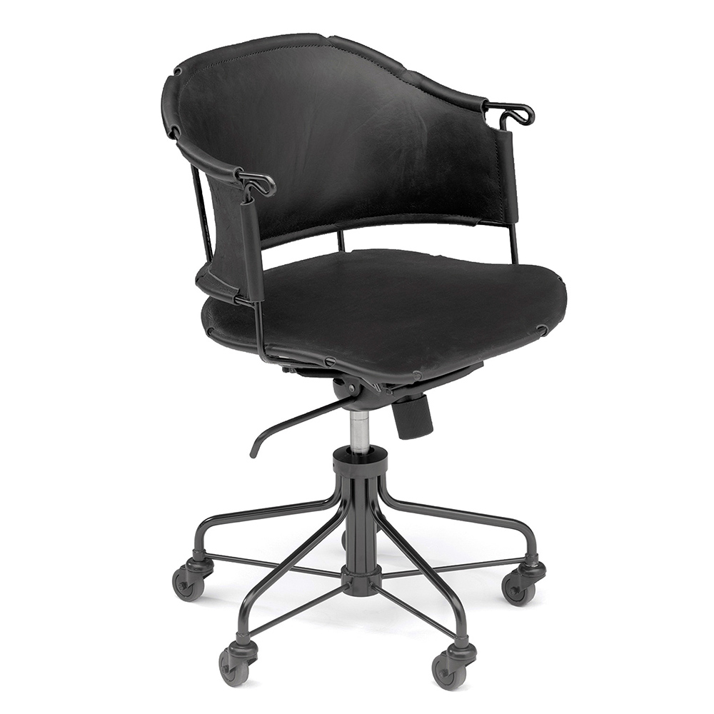 sheriff mats theselius kallemo modern contemporary designer leather office task chair