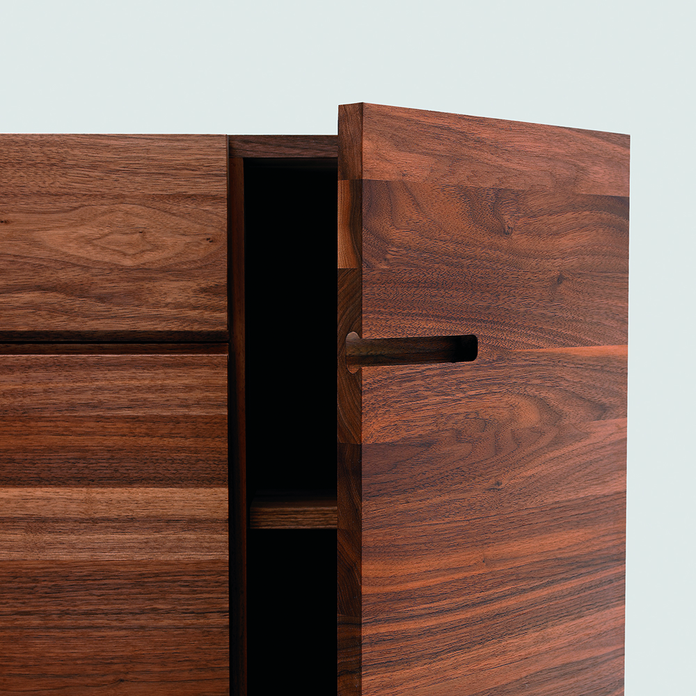 side formstelle zeitraum modern designer contemporary mid century wooden solid wood sideboard 