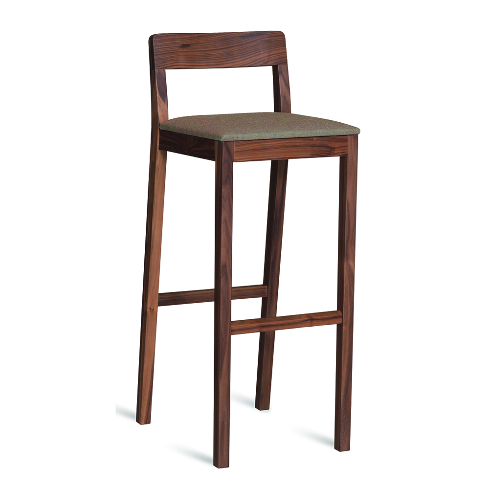 Sit Bar Stool Lorenz Kaz Zeitraum modern designer wood bar stool