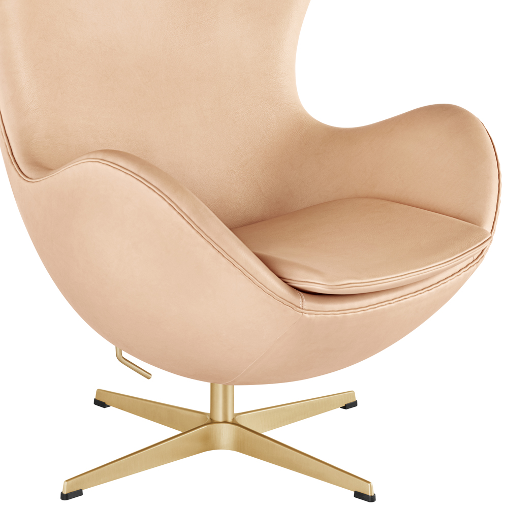 Swan Chair Arne Jacobsen 60th Anniverary Fritz Hansen mid-century modern leather upholstered lounge chair