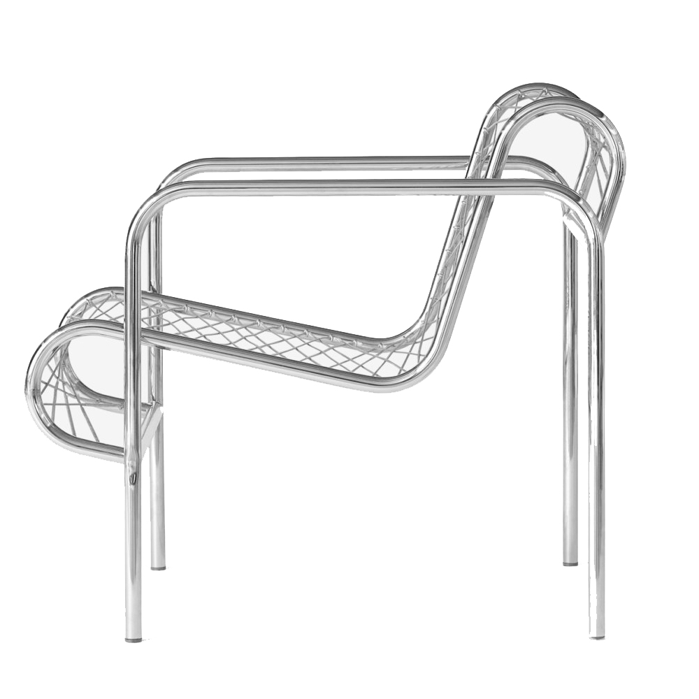 Wire Chair by Dan Svarth, A. Petersen Denmark