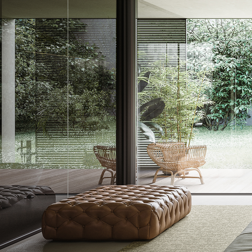 Pouf Capitonne | De Padova | SUITE NY